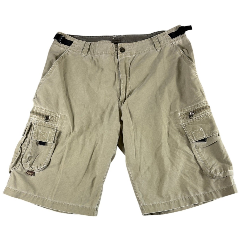 Kuhl Cargo Shorts Mens L Tan Relaxed Durable Workwear Outdoor Golf Hiking